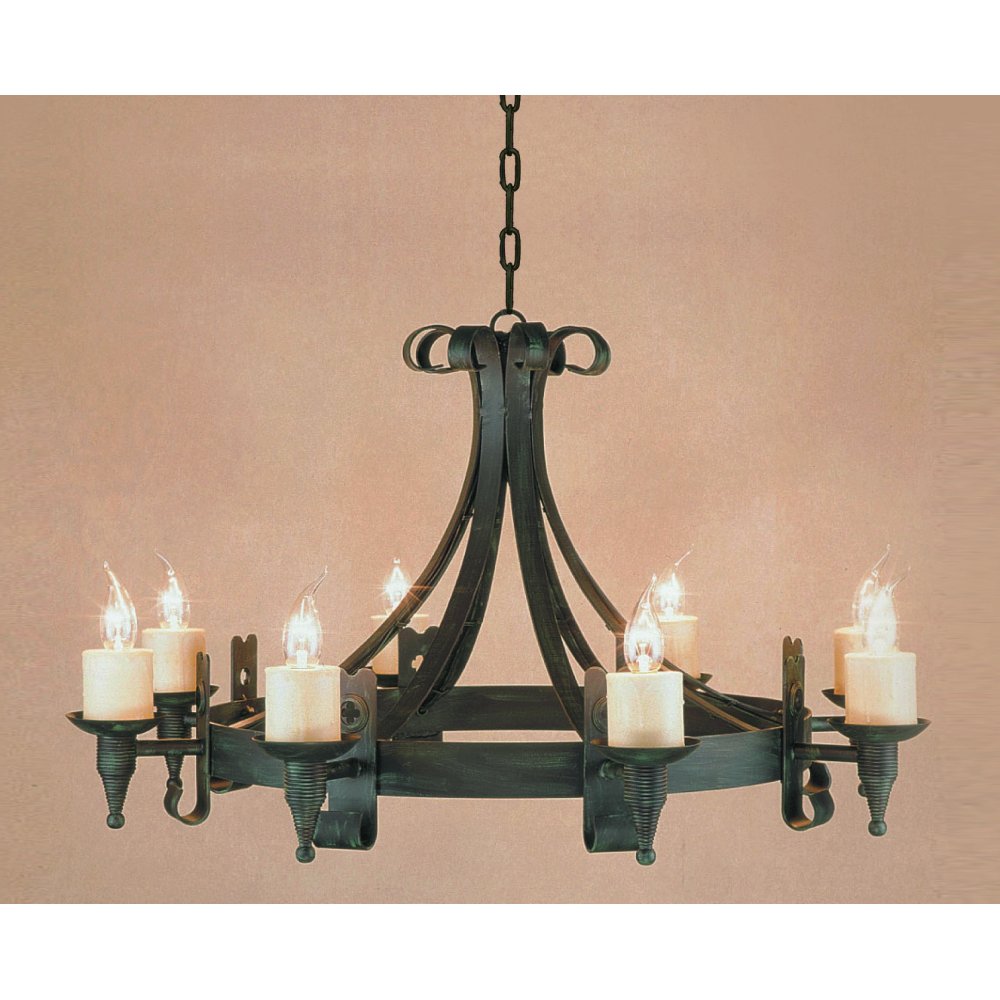 Impex Lighting SMRR00158/MBLK Cromwell Pendant Matt Black