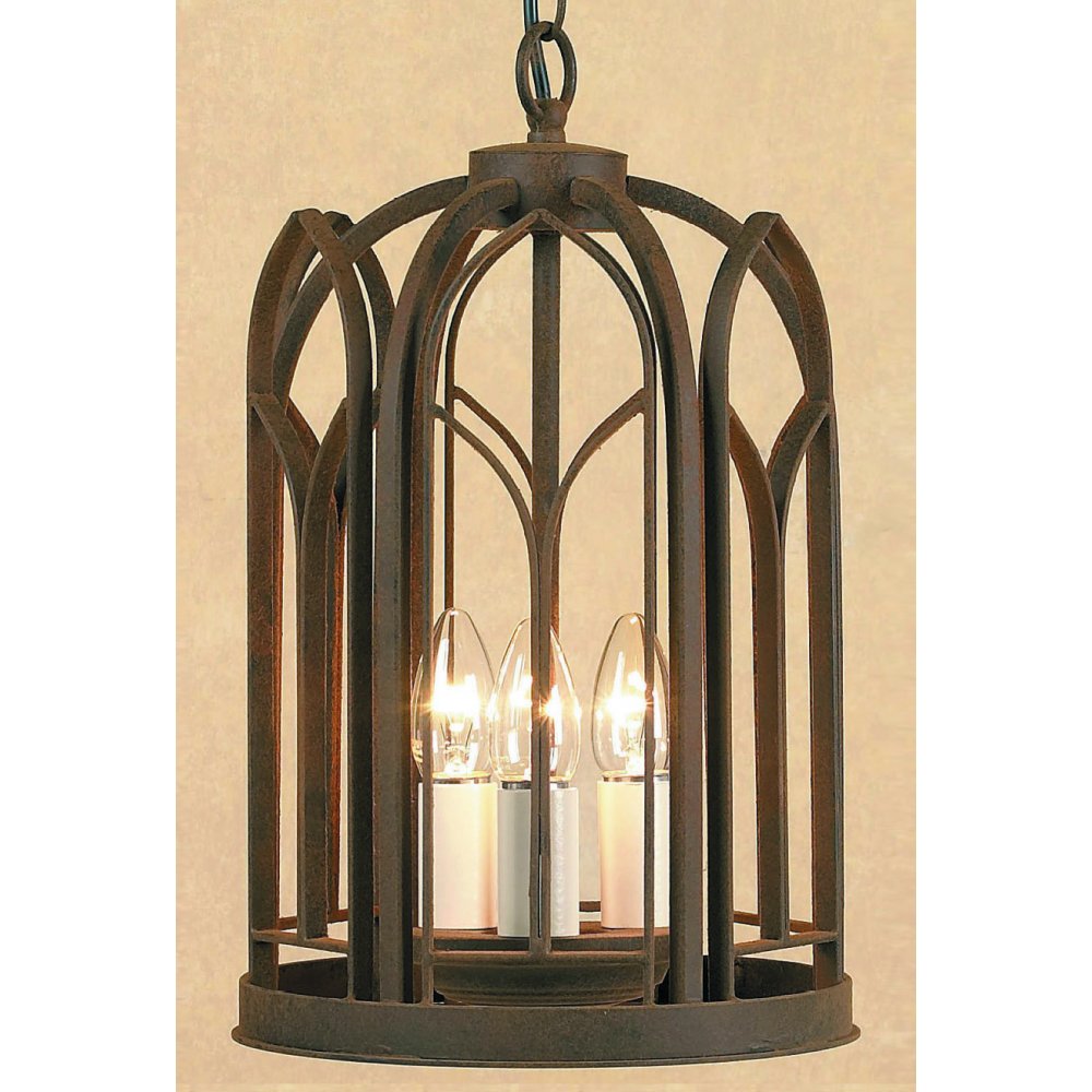 Impex Lighting SMRRV00001/A Villa 3lt Lantern Aged