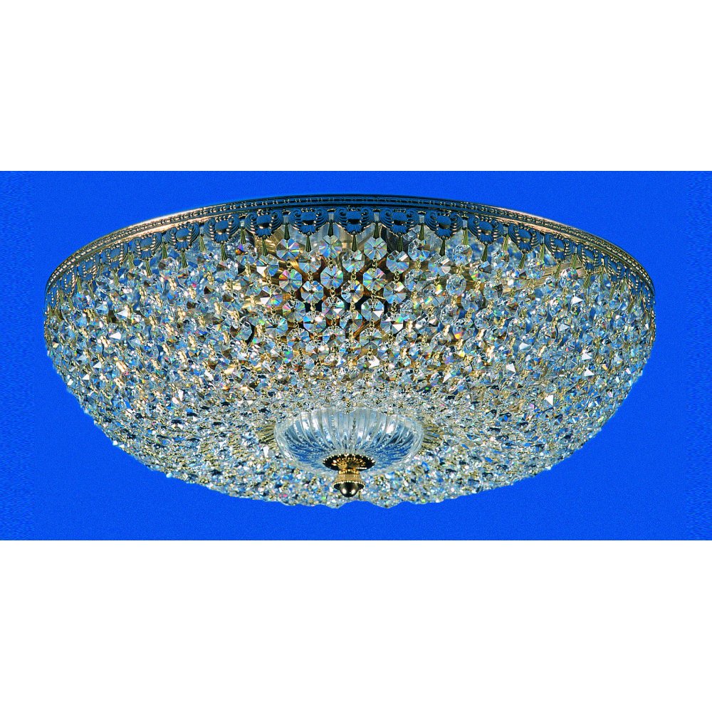 Impex Lighting ST00210/40/05/G Hanover Semi-flush Strass Gold