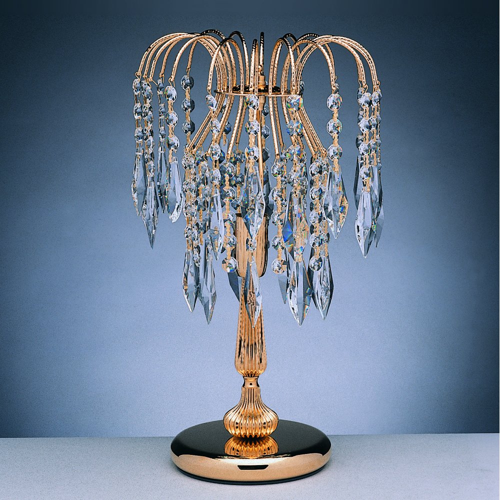 Impex ST02000/TL/G Shower Table Lamp Gold