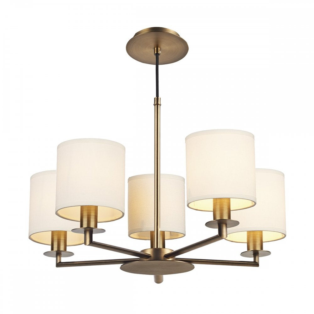 Dar TYL0563 | Tyler Pendant | Adjustable Bronze Finish