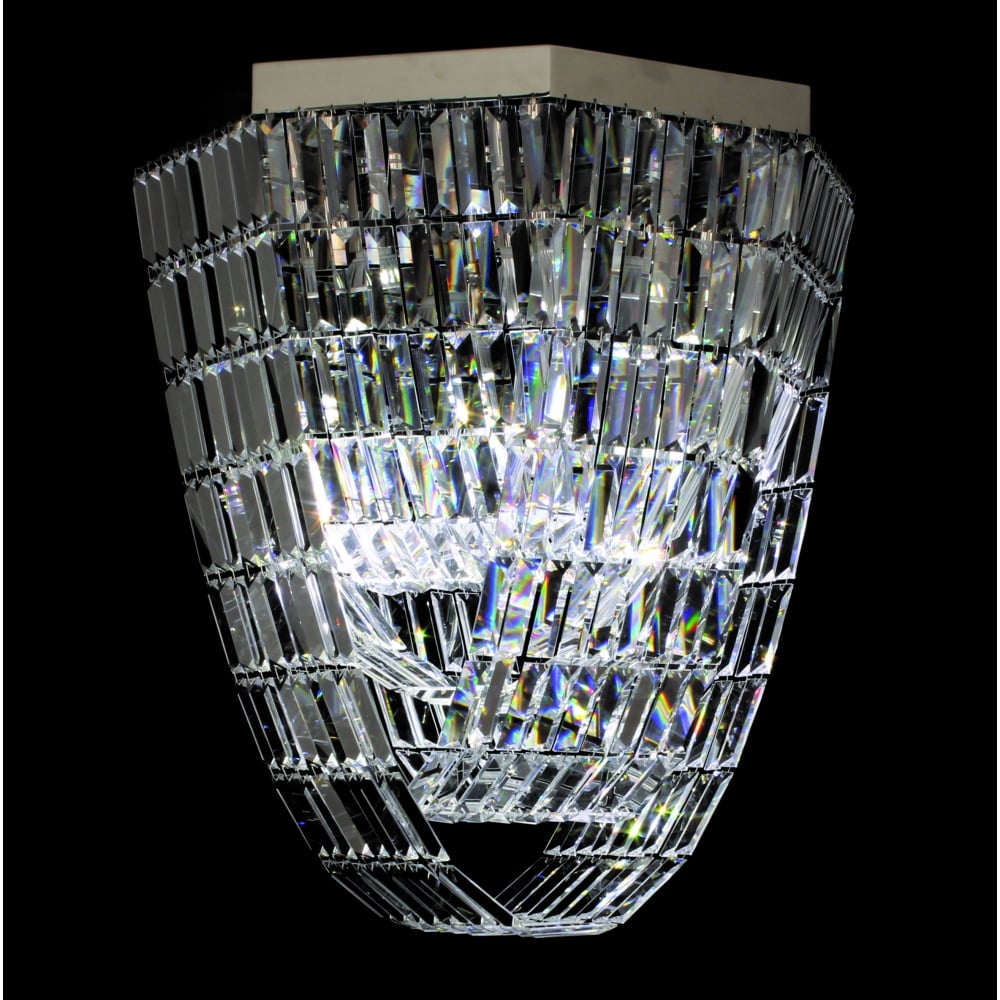 Impex Lighting ST005048/OCT/CH Crystalart Oct Crystal Pendant