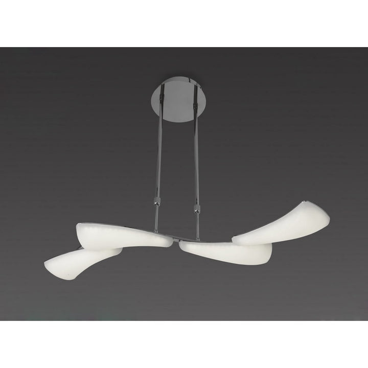 Mantra M3804 Mistral Telescopic LED Line Polished Chrome