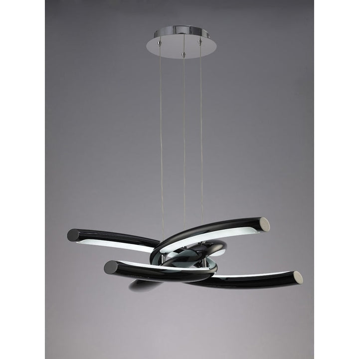 Mantra M3971 Knot Pendant LED Gloss Black