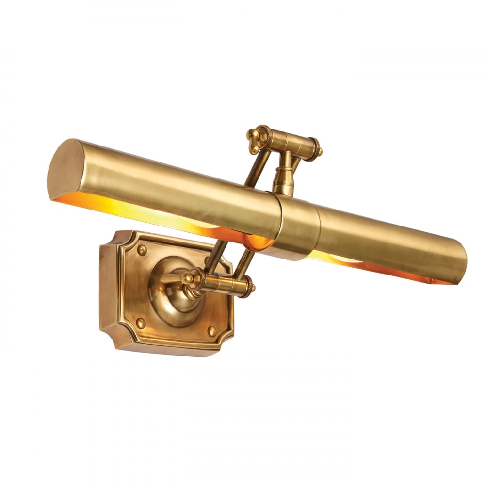 Interiors 1900 69833 Winchester 20â Picture Light Solid Brass