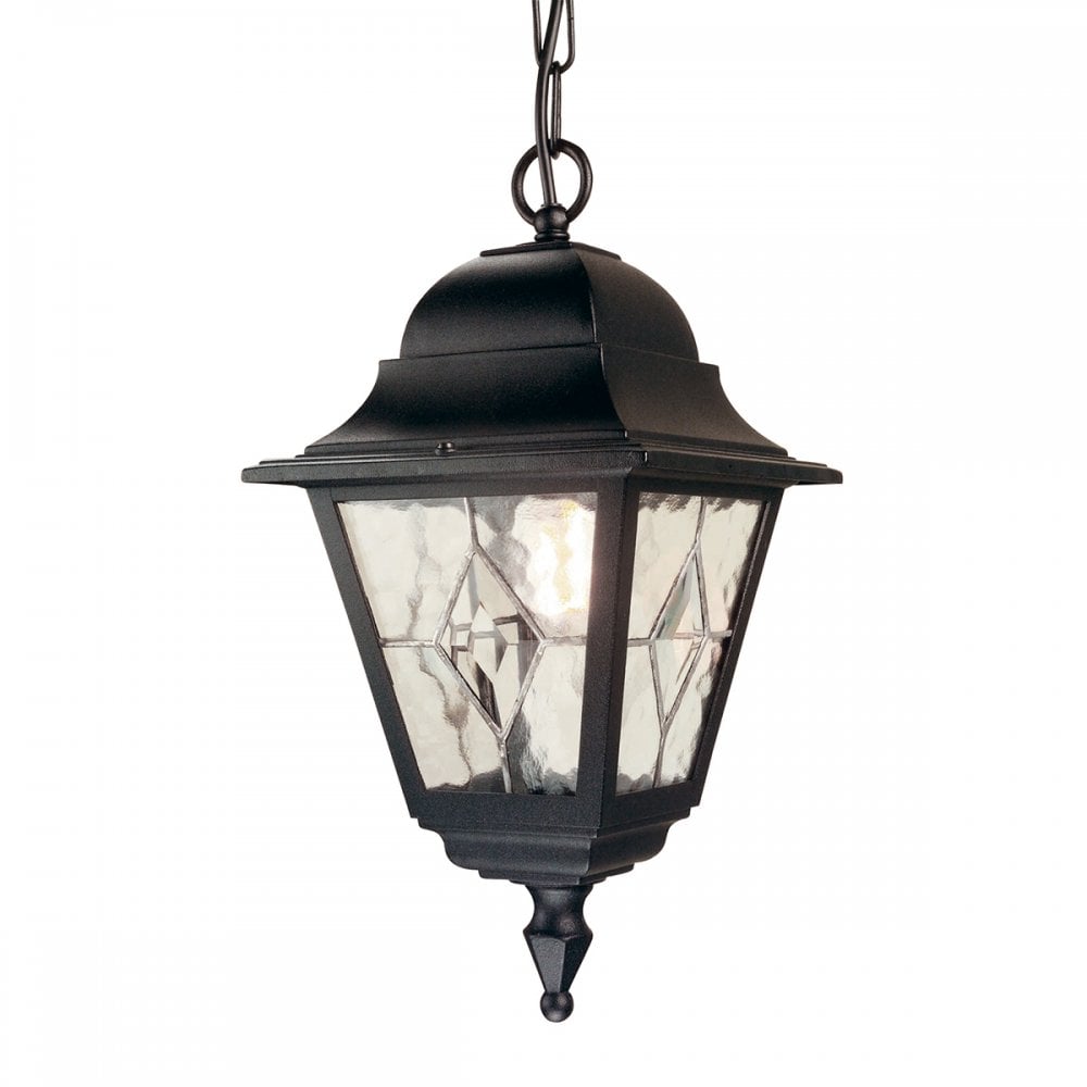 Elstead NR9 BLK Norfolk Chain Lantern Black