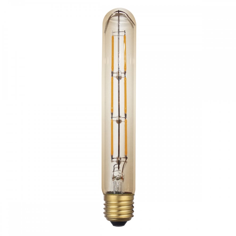 Dar Pack Of 5 E27 6w LED Dimmable Vintage Medium Tube Lamp