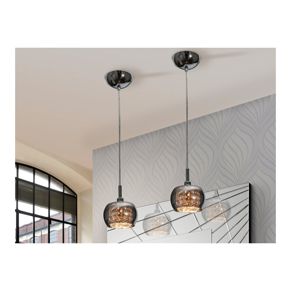 Schuller 193273 Arian 1 Light Pendant Glass Crystal