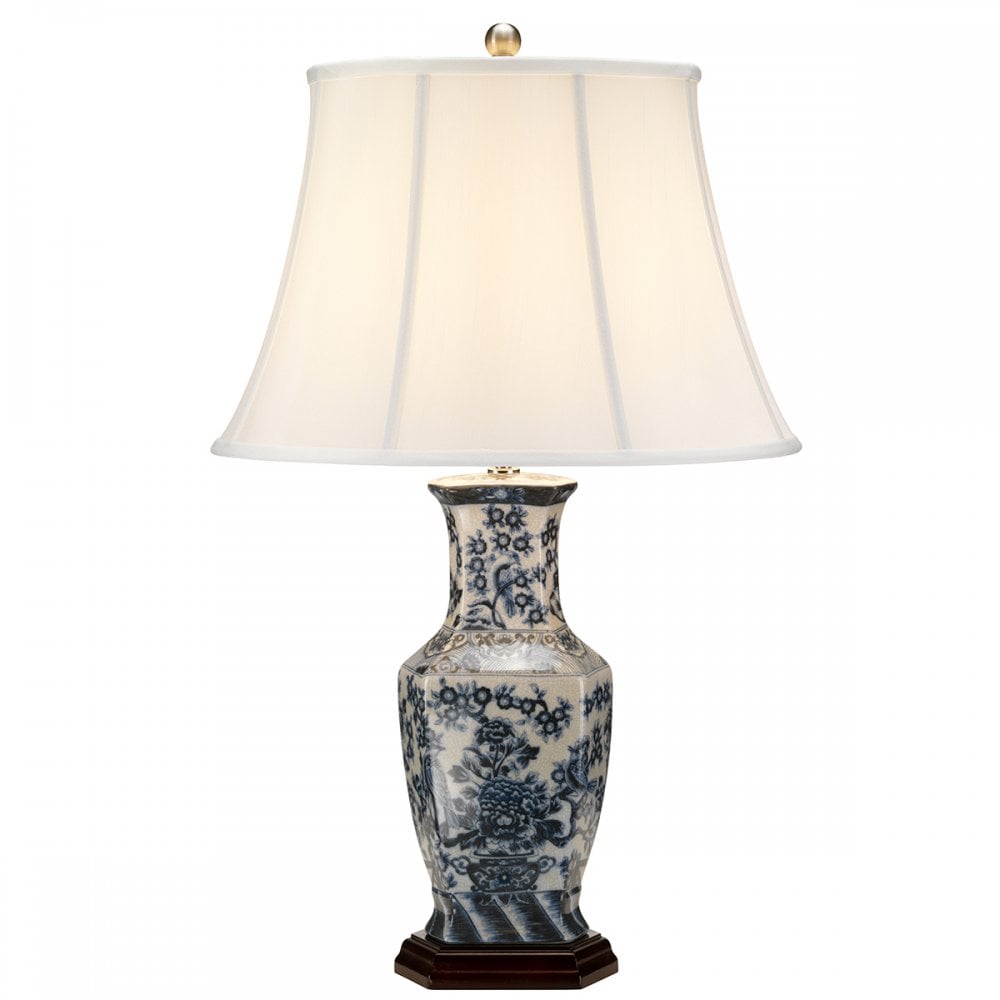 Elstead BLUE HEX/TL Blue Hex 1 Light Table Lamp Blue