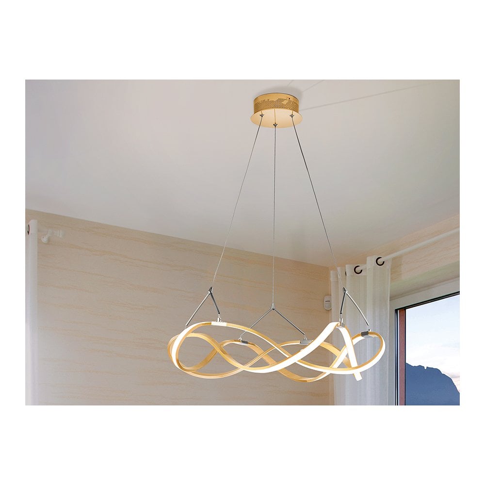 Schuller 763712 Molly LED Pendant Light Rose Gold