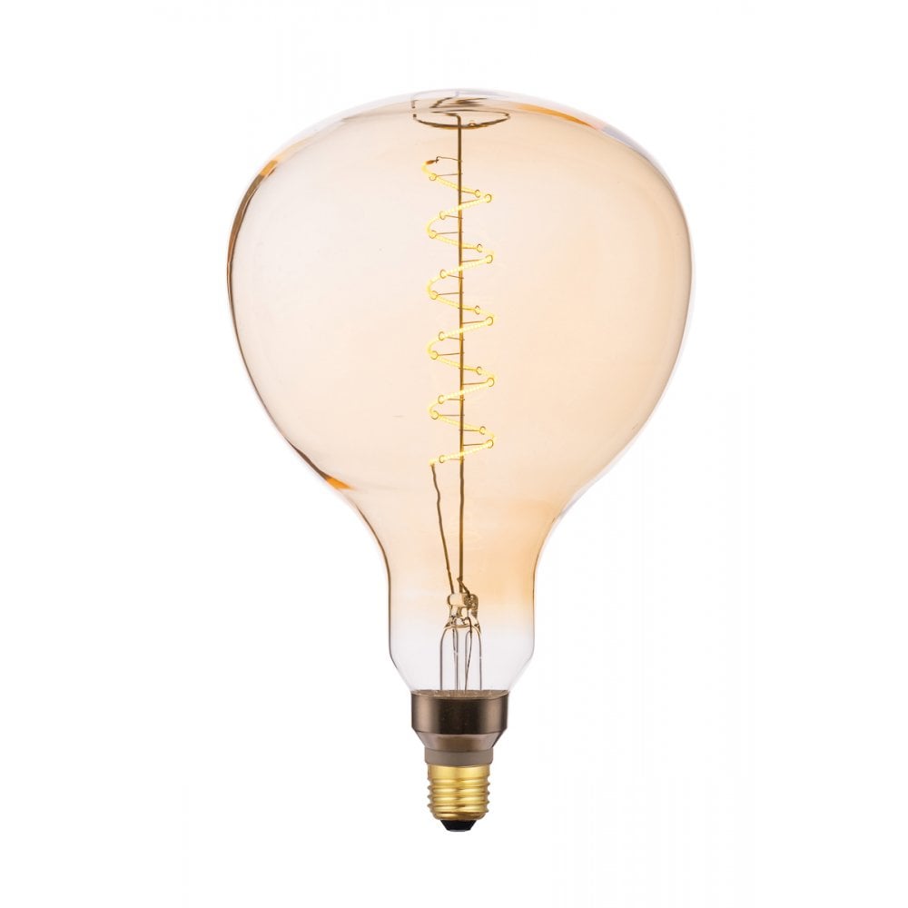 Dar E27 LED Dimmable Vintage Globe Flex Filament 5W Amber