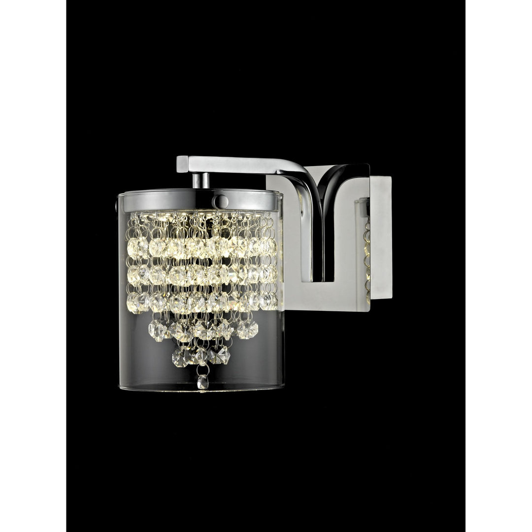 Impex Lighting LED608242/01/WB/CH Florina 1 Light LED Wall Chrome