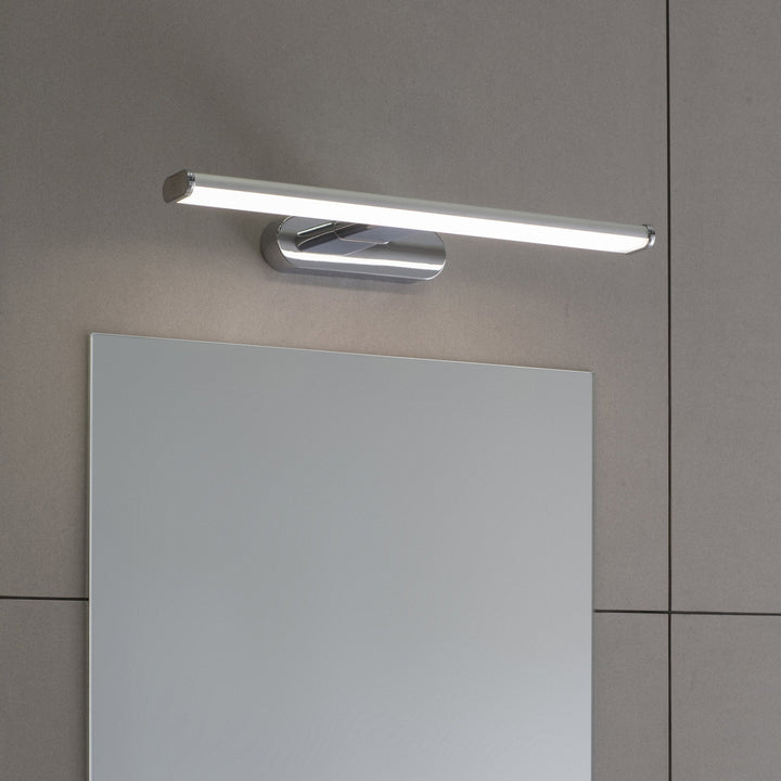 Endon 76657 Moda LED 1 Light Bathroom Wall Light Chrome Frosted