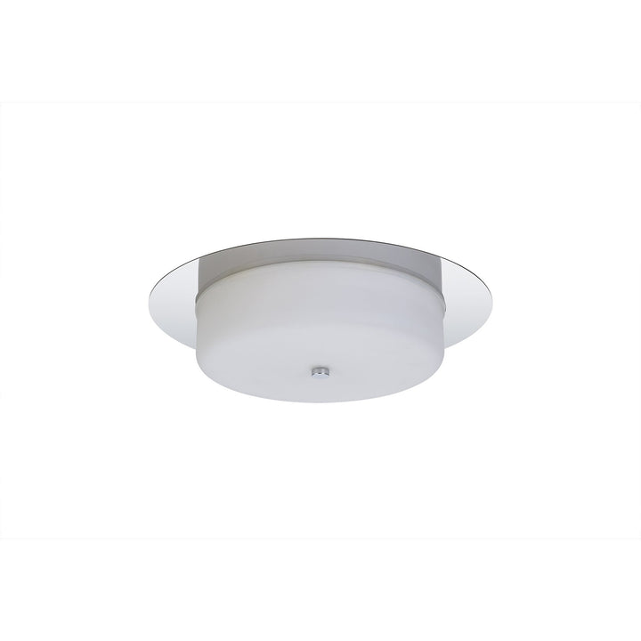 Nelson Lighting NL77649 Hex Bathroom LED Flush Ceiling Light Polished Chrome
