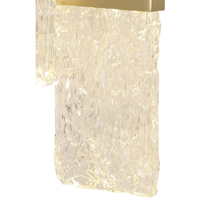 Nelson Lighting NL81979 Bartoo LED Wall Lamp Painted Brushed Gold