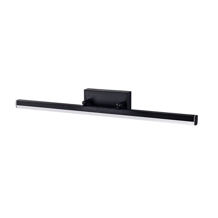 Nelson Lighting NL82139 Alfie Bathroom LED Wall Lamp Large Adjustable Sand Black