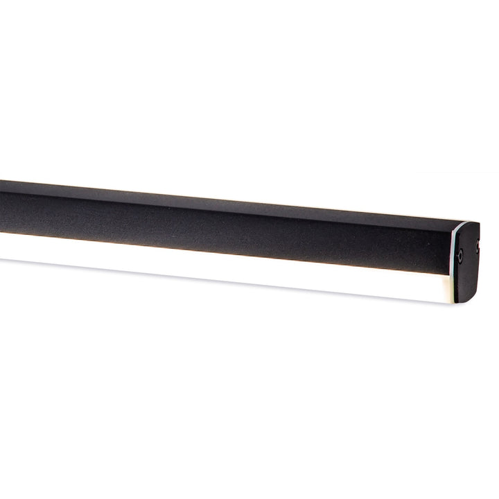 Nelson Lighting NL82139 Alfie Bathroom LED Wall Lamp Large Adjustable Sand Black