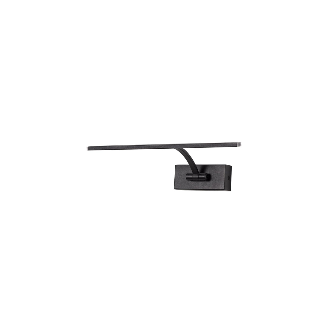 Nelson Lighting NL82689 Penton Small 1 Arm LED Picture Light Sand Black