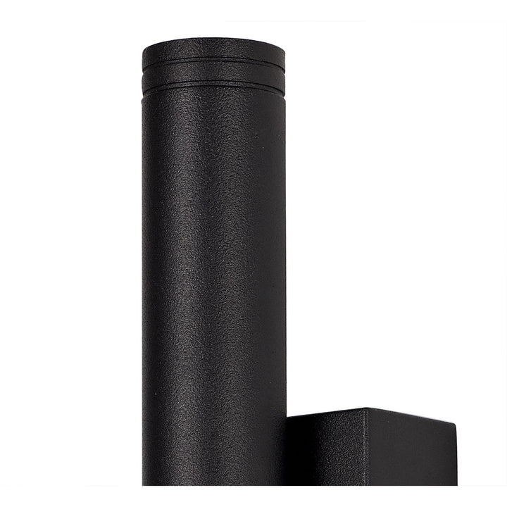 Nelson Lighting NL83129 Neve Outdoor LED Wall Lamp Black