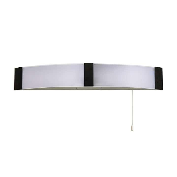 Nelson Lighting NL83929 Tilly Bathroom LED Wall Lamp Shaver Socket Black