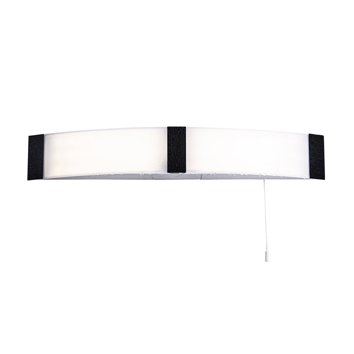 Nelson Lighting NL83929 Tilly Bathroom LED Wall Lamp Shaver Socket Black