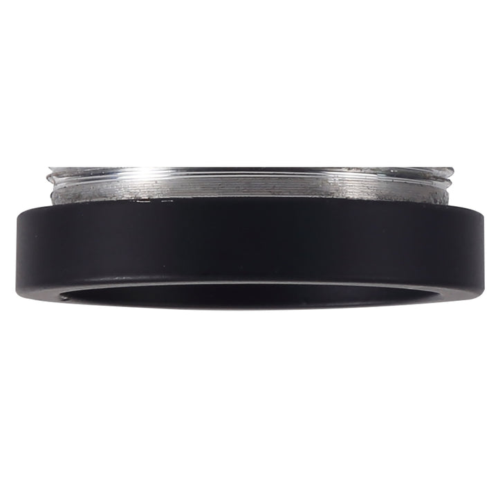 Nelson Lighting NL78989 Apollo Deeper Lampholder Ring For Attaching Multiple Shades & Cages Black