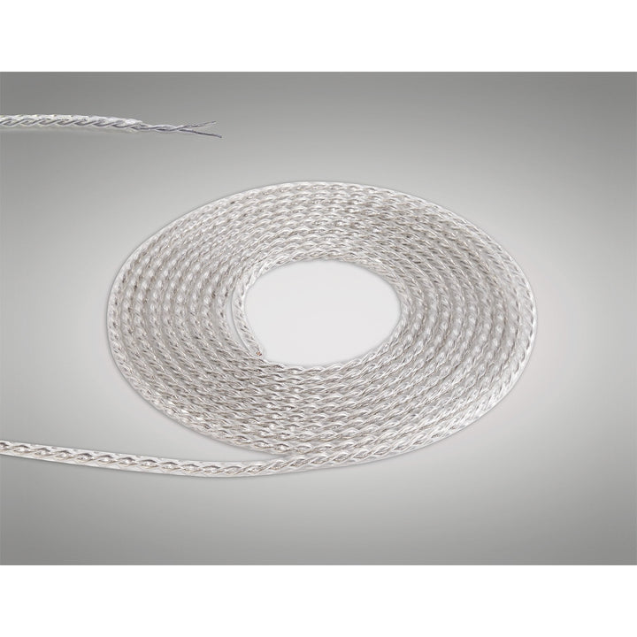 Nelson Lighting NL86599 Apollo 25m Clear Twisted 2 Core 0.75mm Cable VDE Approved