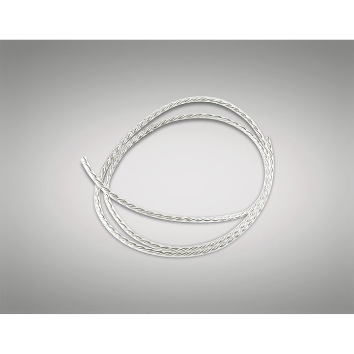 Nelson Lighting NL86599 Apollo 25m Clear Twisted 2 Core 0.75mm Cable VDE Approved