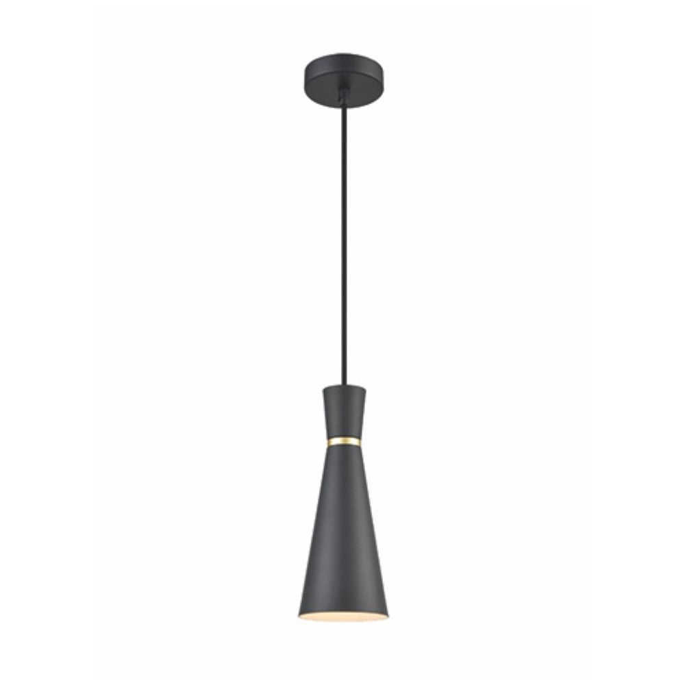 Fran Lighting P235 100mm Pendant Satin Black