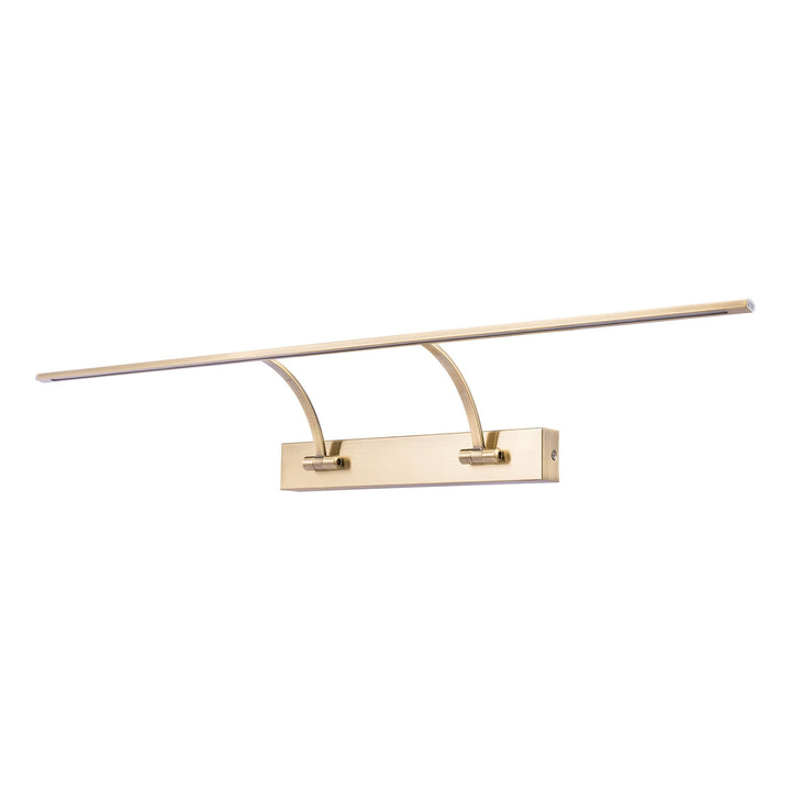 Nelson Lighting NL7835AB9 Penton 1 LED Picture Light Antique Brass Fosted