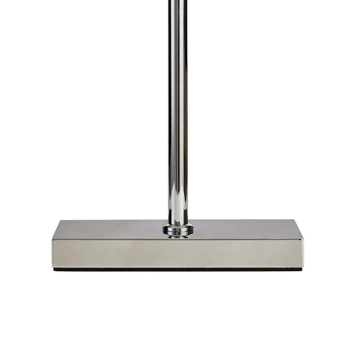 Nelson Lighting NL87689 Zian 2 Light Table Lamp Polished Chrome Crystal