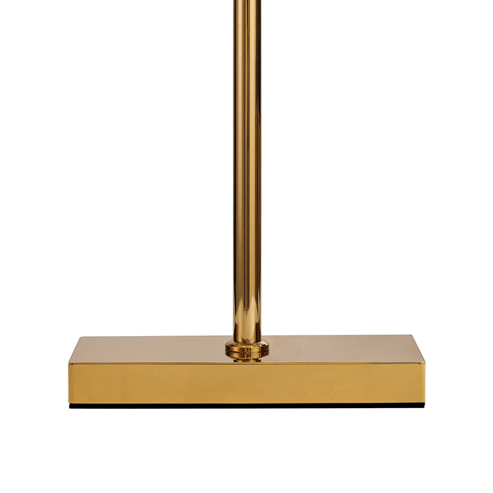 Nelson Lighting NL87709 Zian 2 Light Table Lamp Gold Crystal
