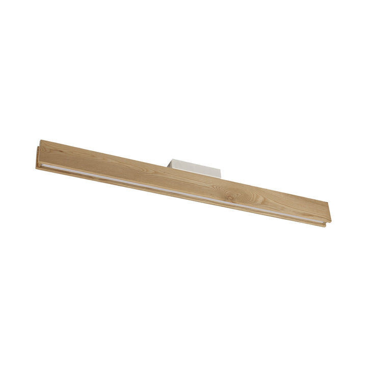 Nelson Lighting NL71889 Aline Ceiling Light LED Medium Oak/Matt White