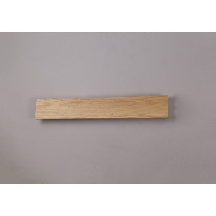 Nelson Lighting NL71899 Aline Wall Lamp LED Medium Oak/Matt White