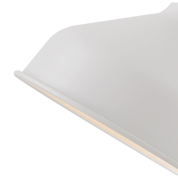 Nelson Lighting NL70129 | Barnie Adjustable Wall Lamp | Sand White & Satin Nickel