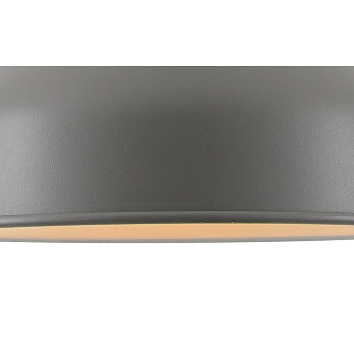 Nelson Lighting NL70149 Barnie Small Pendant Sand Grey/Copper/White