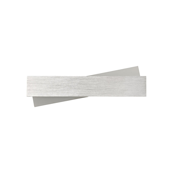 Nelson Lighting NL70429 Clive Wall Lamp LED Brushed Aluminium/Frosted White