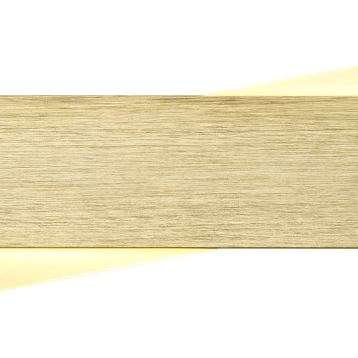 Nelson Lighting NL70439 Clive Wall Lamp LED Brushed Gold/Frosted White