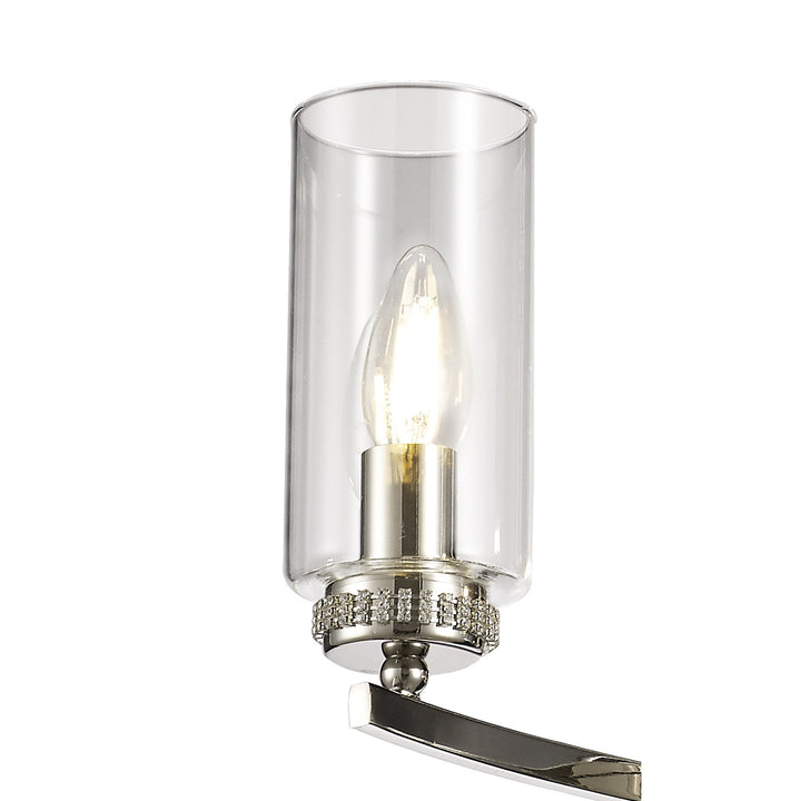 Nelson Lighting NL73099 Darling 3 Light Pendant/Semi Ceiling Polished Nickel