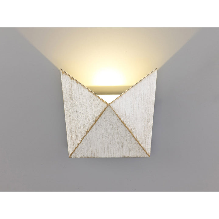 Nelson Lighting NL72029 Fauna Outdoor Wall Lamp LED White/Gold