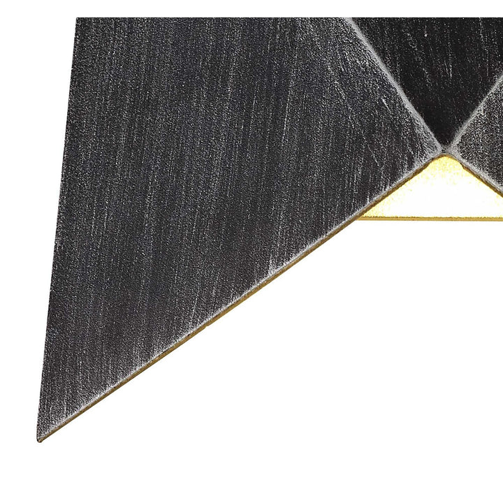 Nelson Lighting NL72039 Fauna Outdoor Wall Lamp LED Black/Silver