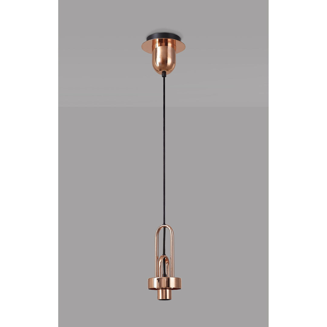 Nelson Lighting NL77879 Acme Suspension Kit Copper/Matt Black