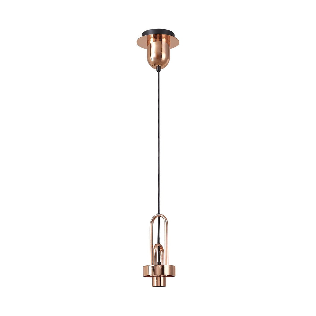 Nelson Lighting NL77879 Acme Suspension Kit Copper/Matt Black
