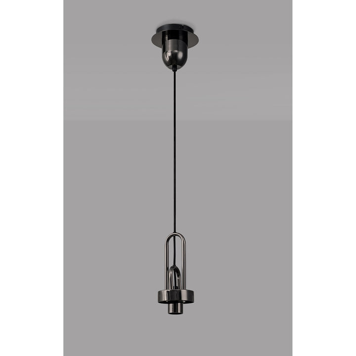 Nelson Lighting NL77899 Acme Suspension Kit Black Chrome/Matt Black