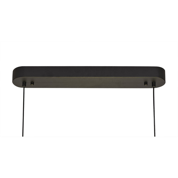 Nelson Lighting NL76719 Acoza Pendant LED Sand Black/Gold