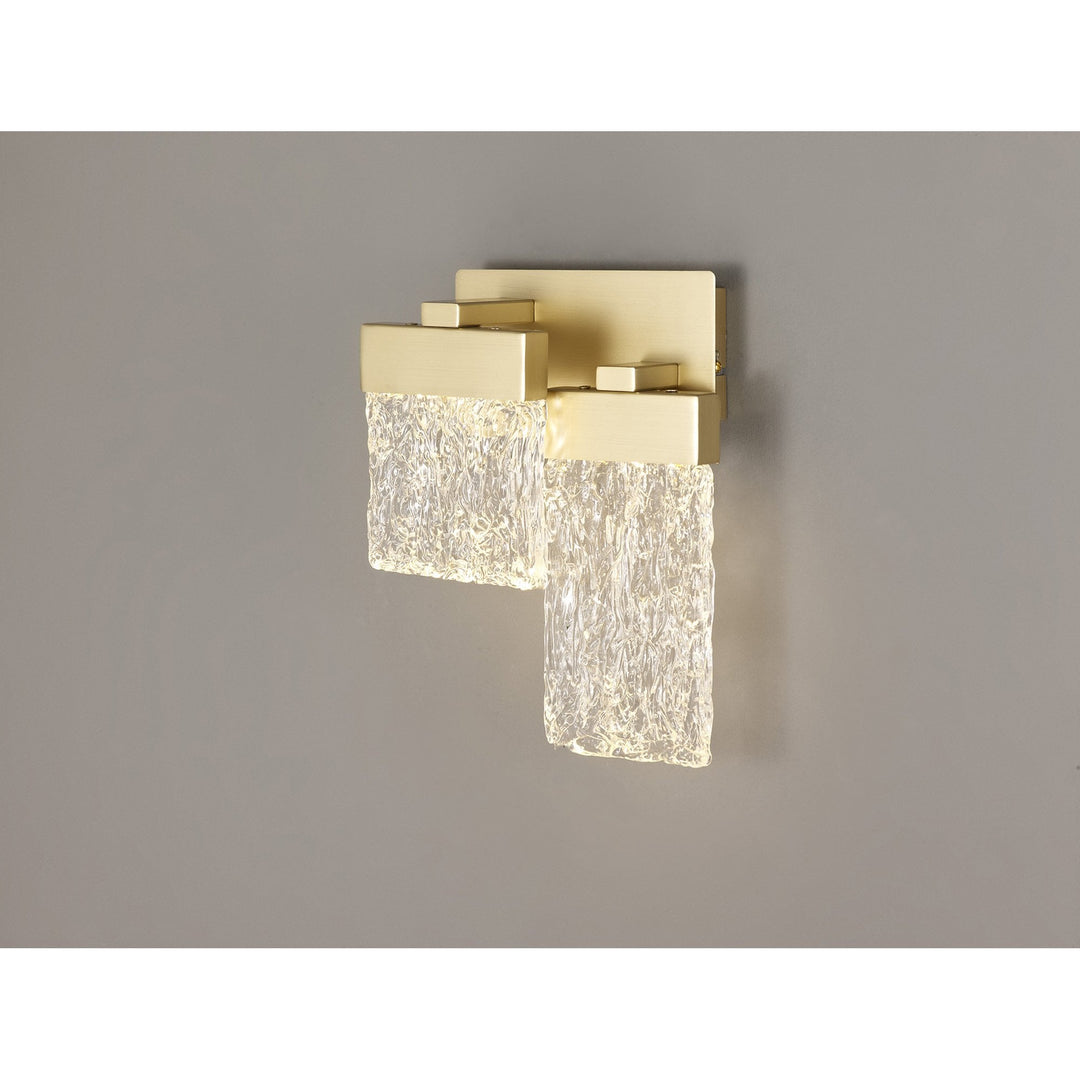 Nelson Lighting NL81979 Bartoo LED Wall Lamp Painted Brushed Gold