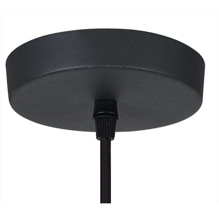 Nelson Lighting NL83799 Belgium Dome Pendant Graphite