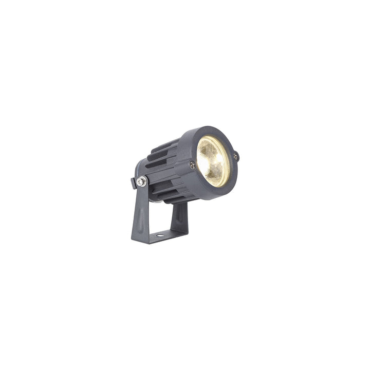 Nelson Lighting NL81769 Caster Outdoor Spike Light LED Grey/Black