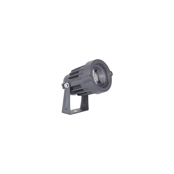 Nelson Lighting NL81769 Caster Outdoor Spike Light LED Grey/Black