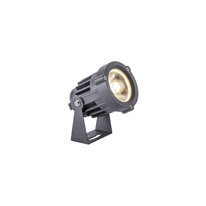 Nelson Lighting NL81779 Caster Outdoor Spike Light LED Grey/Black